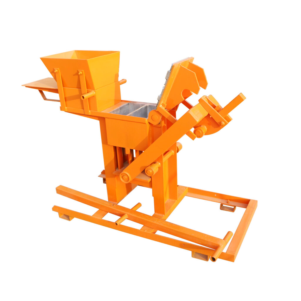 ZC2-40 Manual Interlocking brick machine – Zhengchen Machinery – China ...
