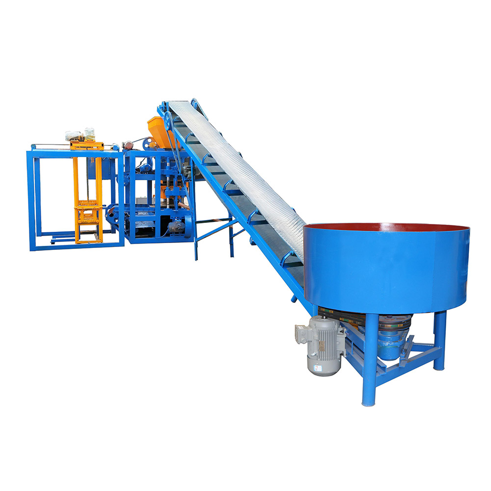 QT4 24 Semi Automatic Concrete Block Machine Zhengchen Machinery   QT4 24 Semi Automatic Concrete Block Making Machine 1 